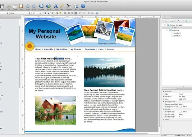 Quick ‘n Easy Web Builder 2024 Free Download
