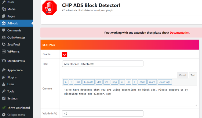 How to Detect AdBlock Users in WordPress 