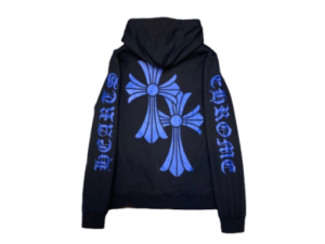 Chrome-Hearts-Blue-Emblem-Hoodies
