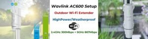 Wavlink Av500 extender Setup