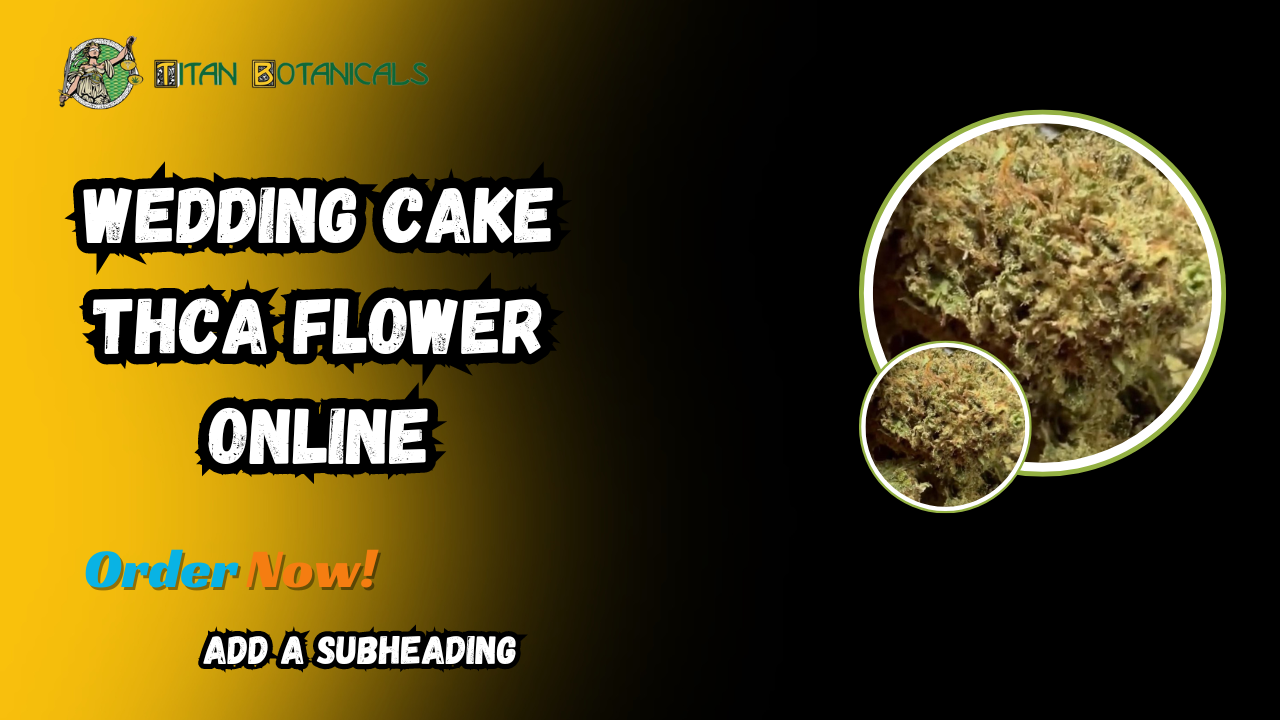 Wedding Cake THCa Flower Online