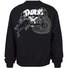 Good American Zodiac Boyfriend Sweatshirt Black Taurus