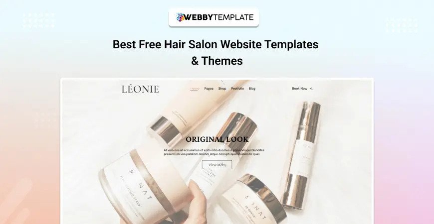 Best Salon Website Templates