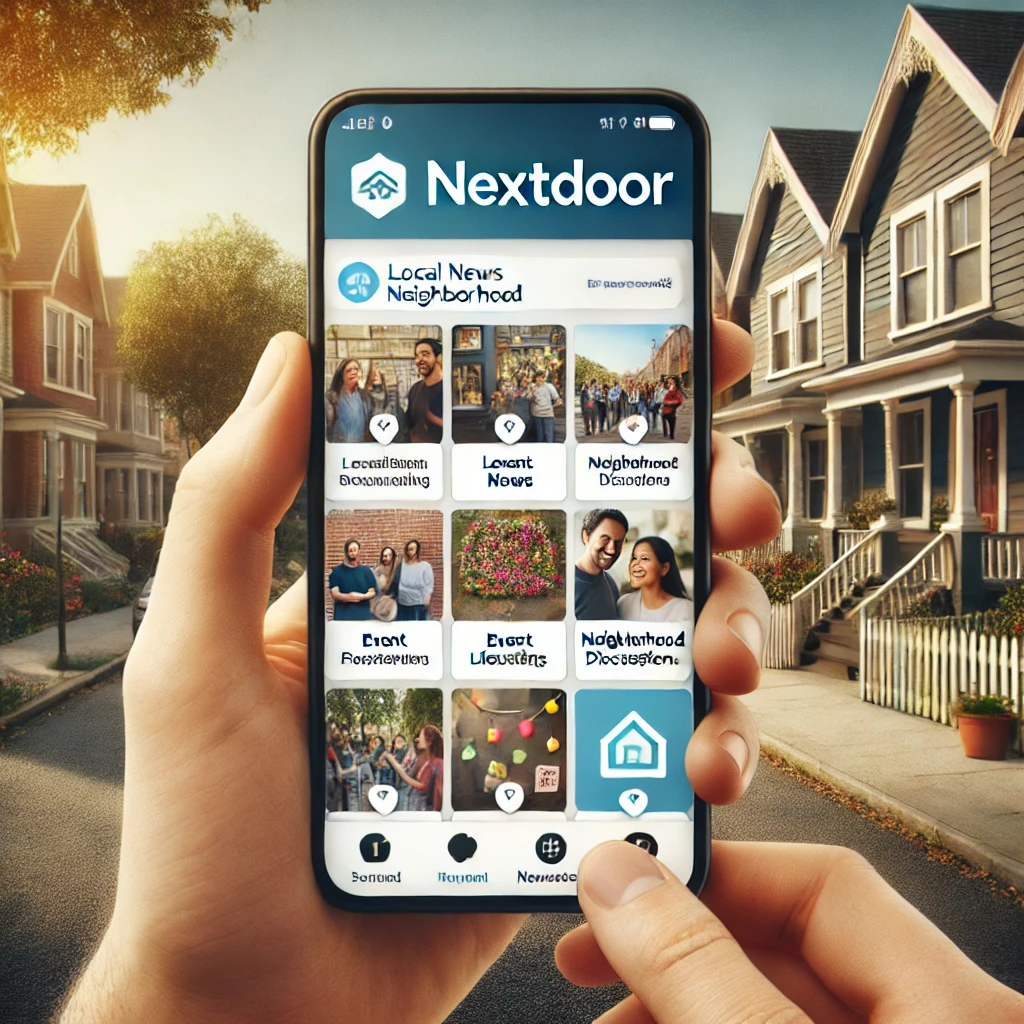 Nextdoor clone app development