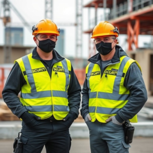 Construction security guards in Los Angeles