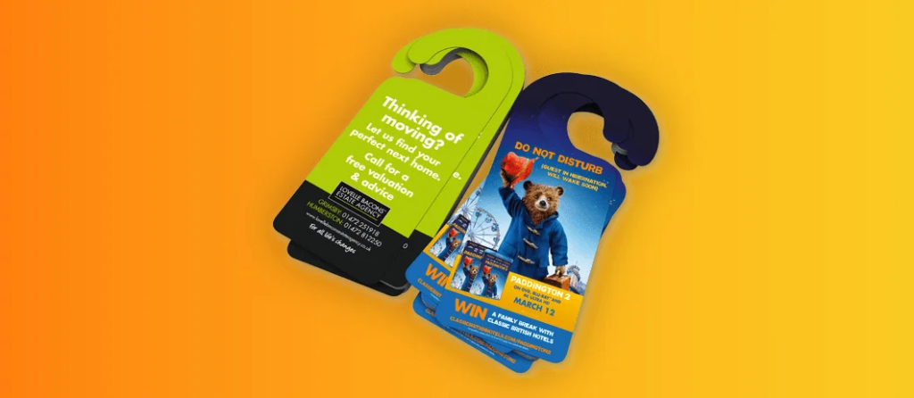 Personalised door hangers