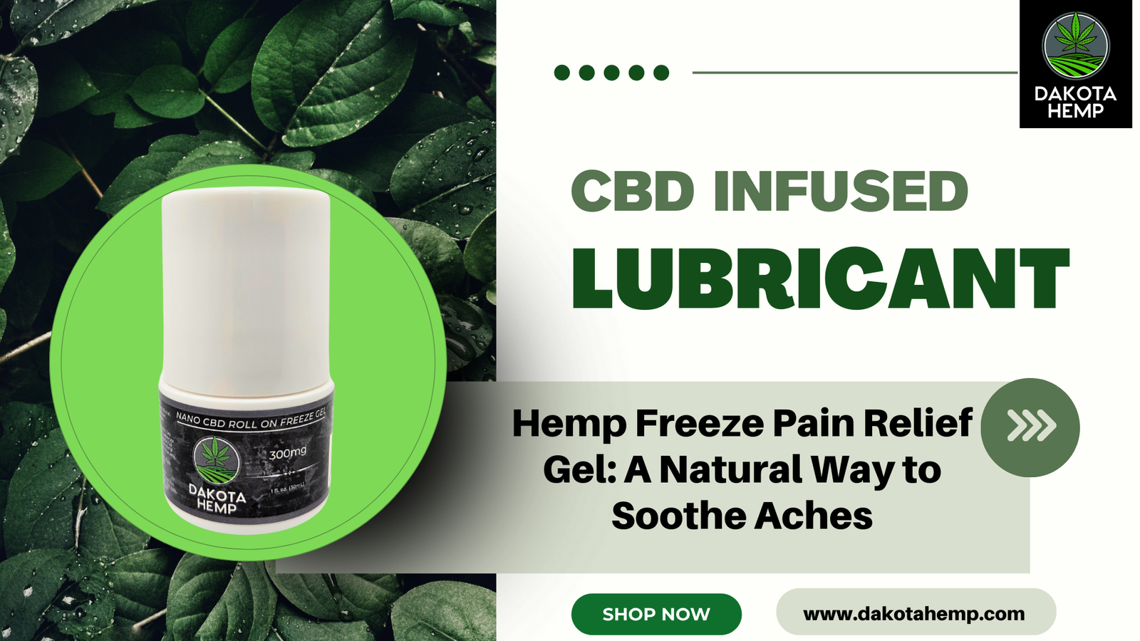 Hemp Freeze Pain Relief Gel