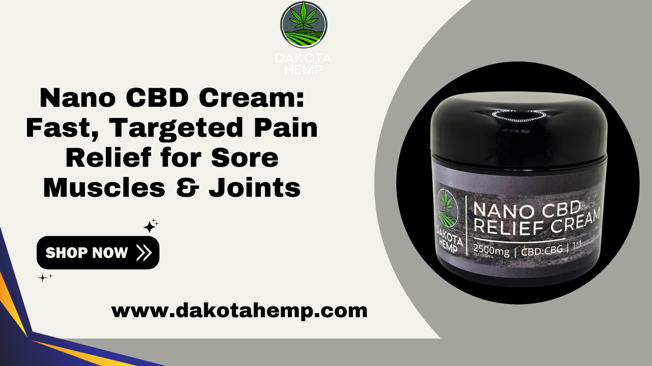 nano CBD cream