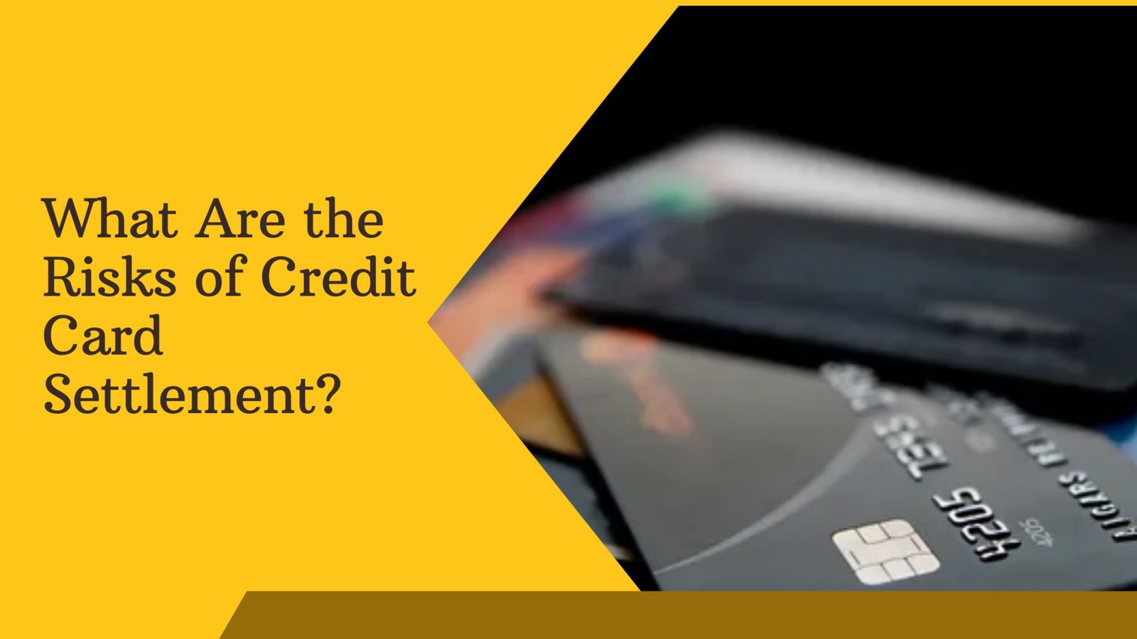 credit card settlement