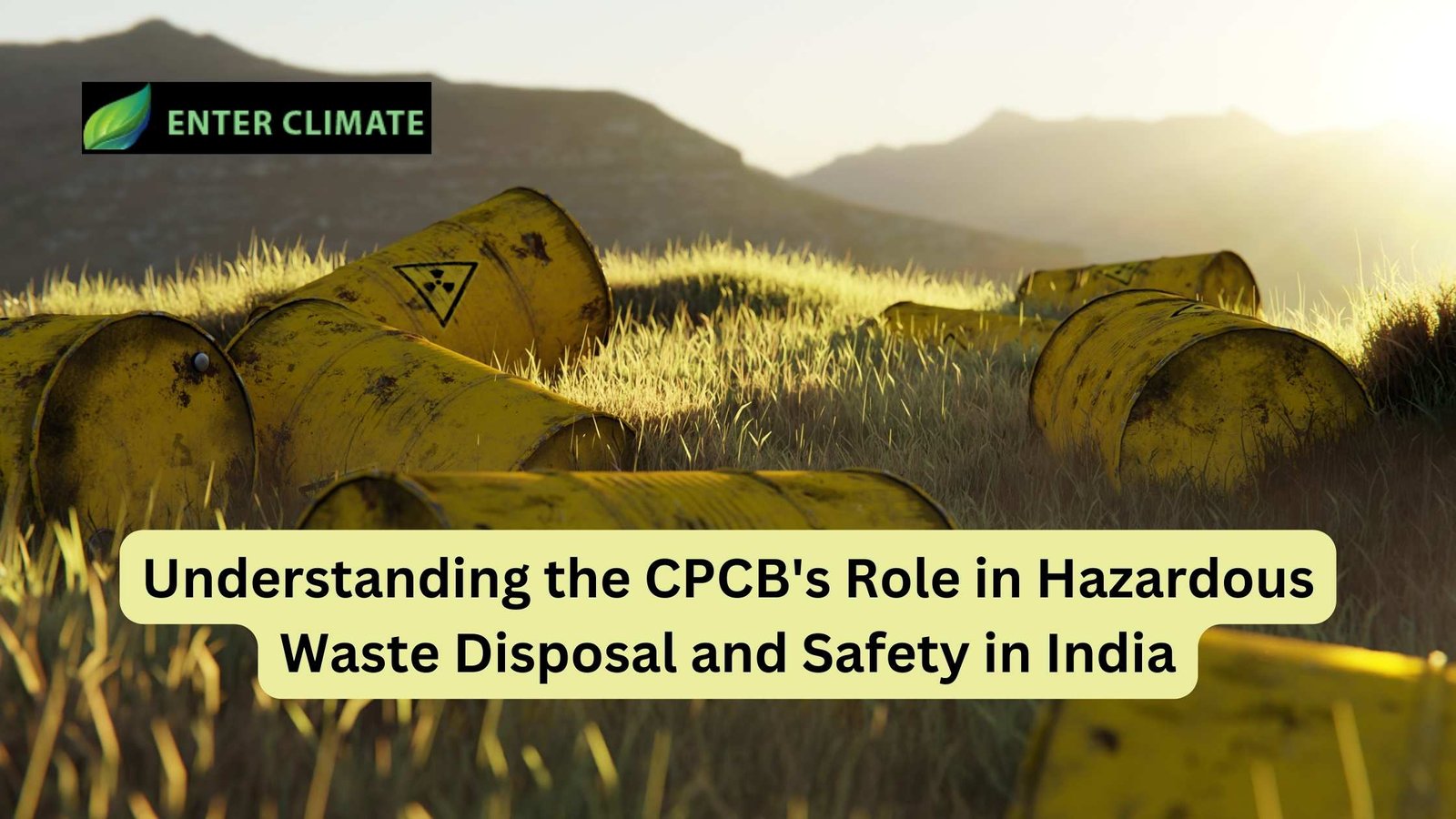 Understanding the CPCB's Role in Hazardous Waste Disposal and Safety in India