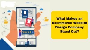 What Makes an Ecommerce Website Design Company Stand Out