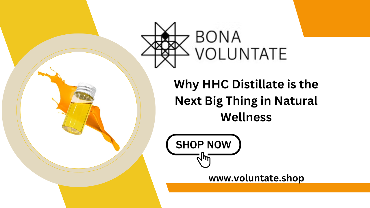 Why HHC Distillate is the Next Big Thing in Natural Wellness