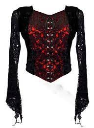 gothic blouse