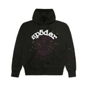 Sp5der Hoodie Black – Webbed in Style