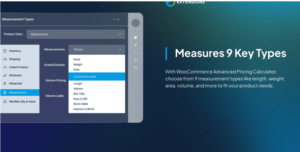 WooCommerce Price Measurement Calculator