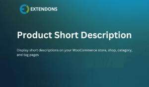 product description woocommerce