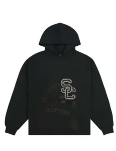 A stylish Bape hoodie featuring its signature camo design and bold branding