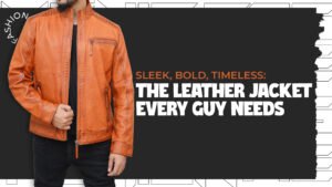 Sleek & BoldThe Leather Jacket