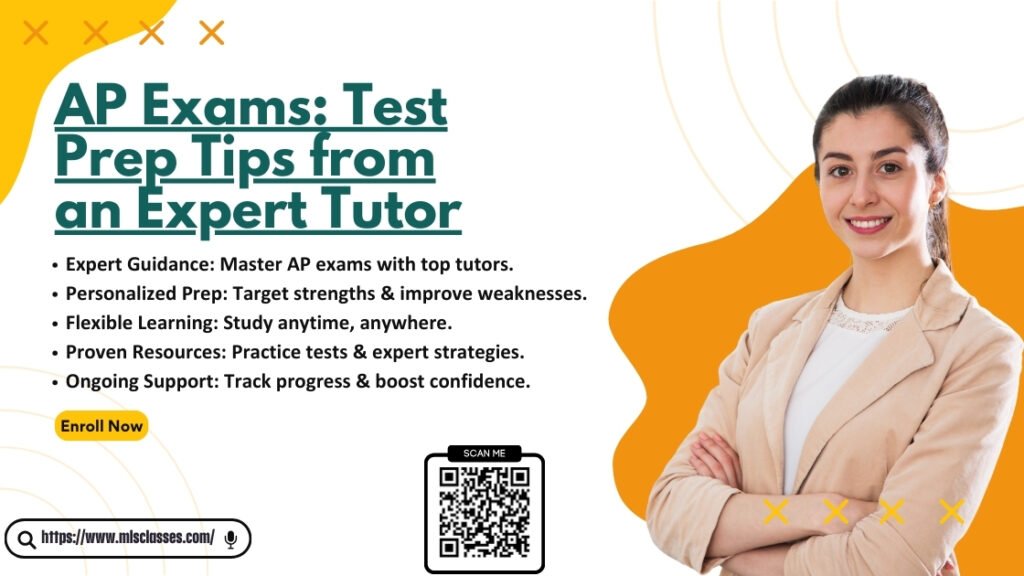 Maximize your AP exam success with MLS Classes! Expert tutors, personalized study plans, live interactive sessions, 100+ practice tests & top-quality resources. Enroll now & achieve your dream score!