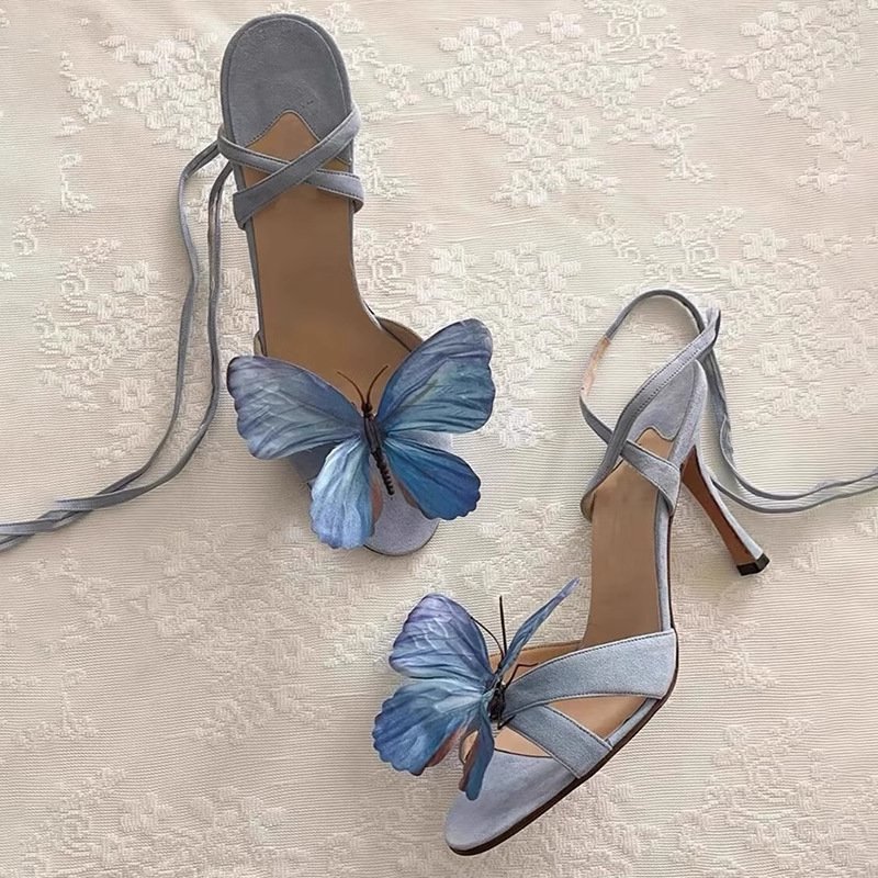 Butterfly heels