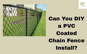 PVC Coated Chain Fence Installation in Dubai