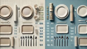 Disposable Plates and Cutlery