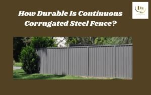 Continuous Corrugated Steel Fence Dubai