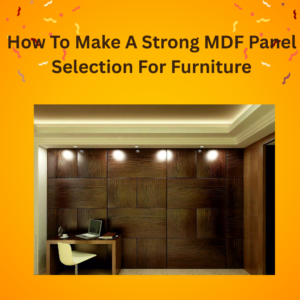 MDF panel