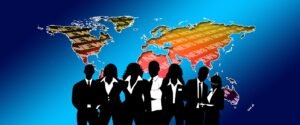 business international team graphic