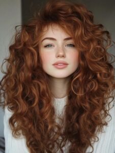 red hair