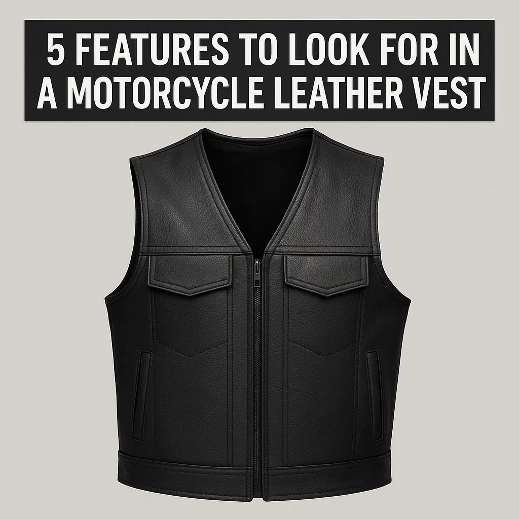 5-Features-to-Look-for-in-a-Motorcycle-Leather-Vest