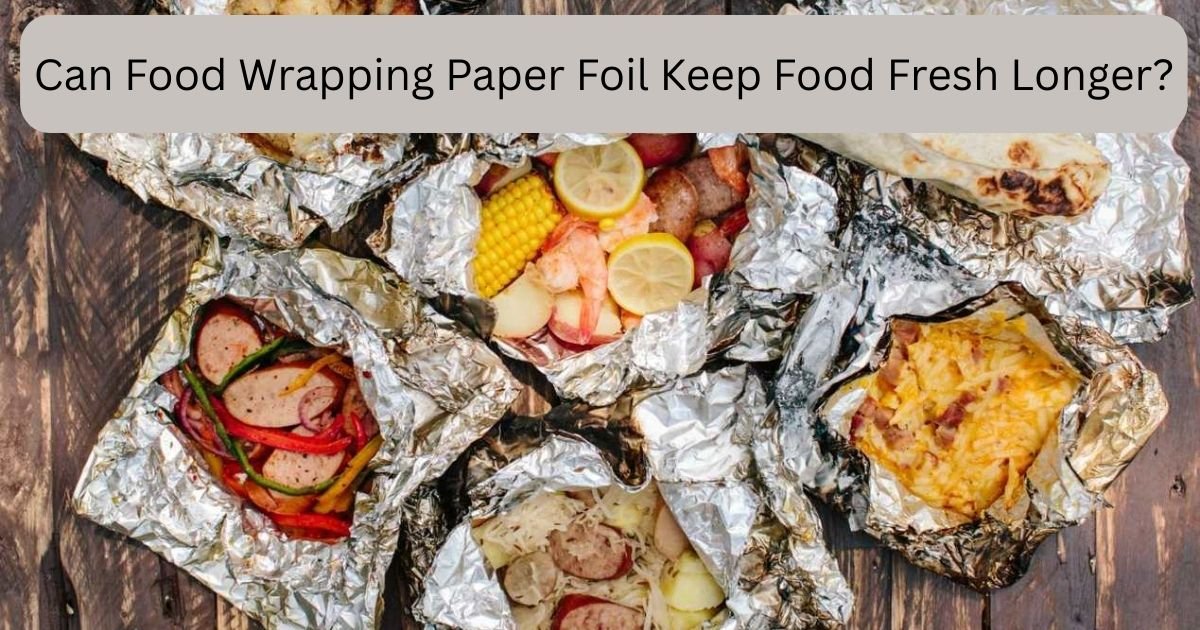Food wrapping paper foil