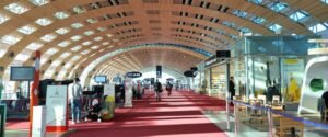Air France operates primarily out of Terminal 2 at Charles de Gaulle Airport (CDG) in Paris, France.