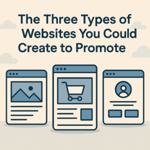 The Three Types of Websites You Could Create to Promote