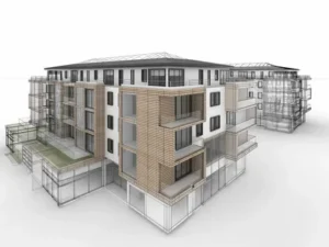 rendering bury