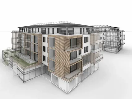 rendering bury