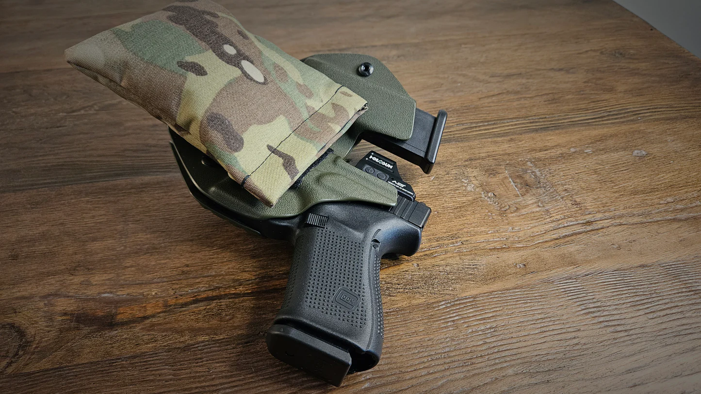Anti-printing holster pillow