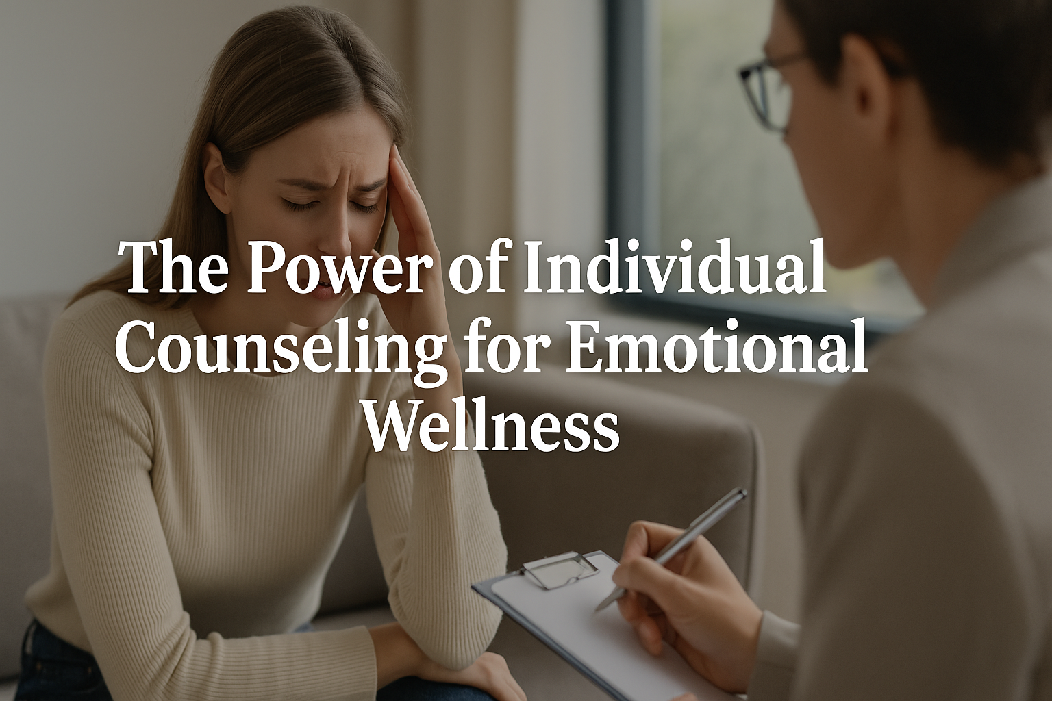 The Power of Individual Counseling for Emotional Wellness