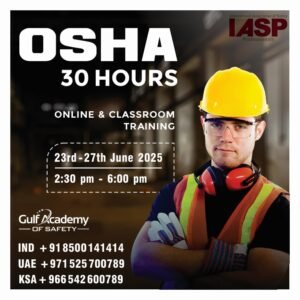 OSHA 30 hours general industry