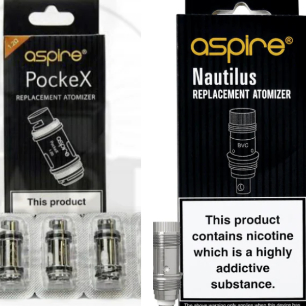 aspire pockex coils