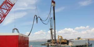 crane mounted vibratory hammer