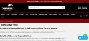 Top disposable vape in Pakistan