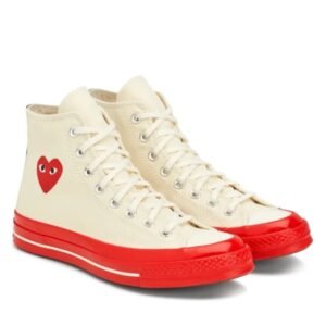 CONVERSE-RED-SOLE-HIGH-TOP-WHITE