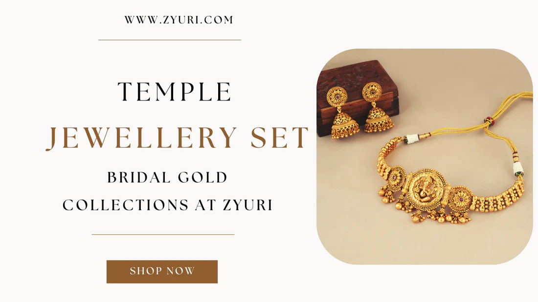 temple bridal jewellery set