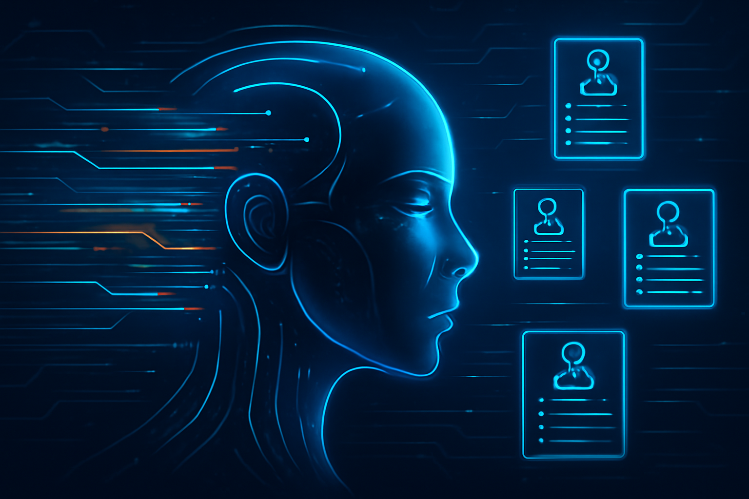 AI-powered resume parser extracting candidate data quickly and accurately for efficient recruitment.