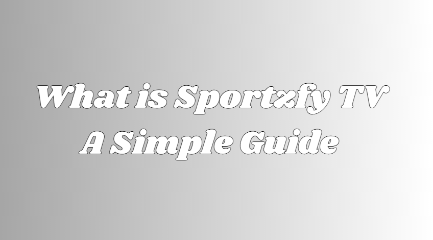 Sportzfy TV banner