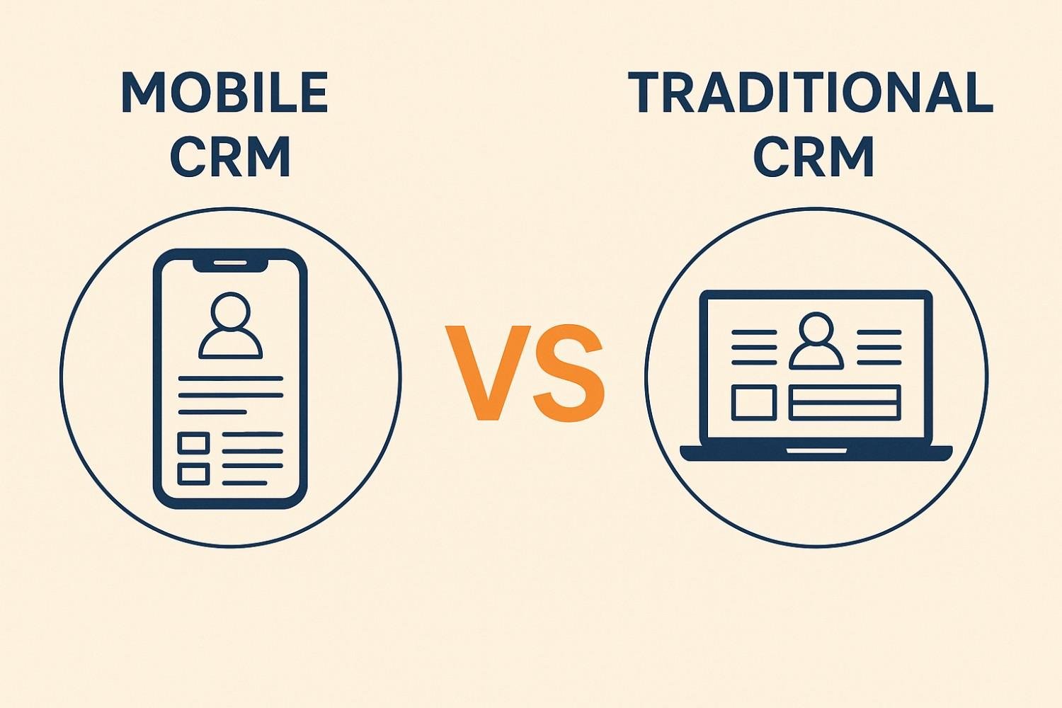 Mobile CRM Vs Traditional CRM, What's the Real Difference?