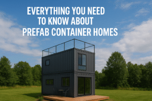 Everything You Need to Know About Prefab Container Homes