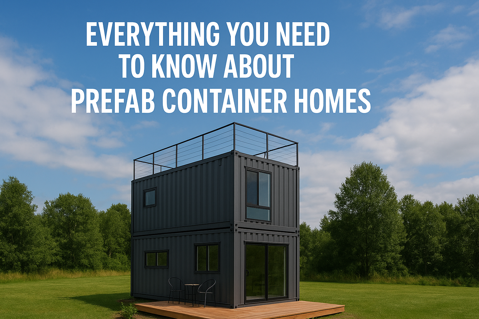 Everything You Need to Know About Prefab Container Homes