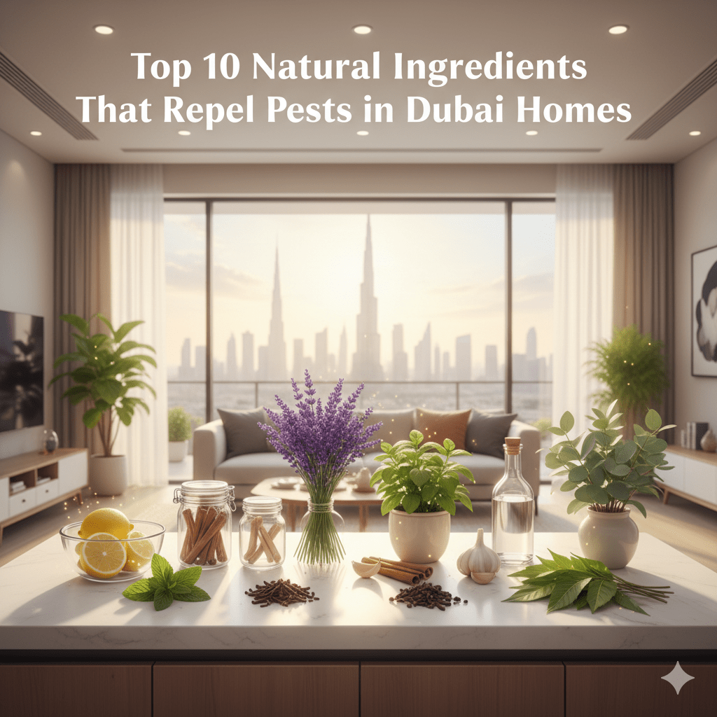 Top 10 Natural Ingredients That Repel Pests in Dubai Homes